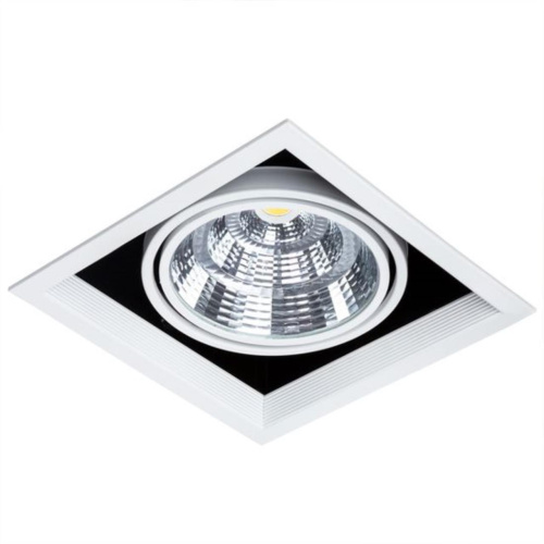 Встраиваемый светодиодный светильник Arte Lamp Merga A8450PL-1WH  фото 3