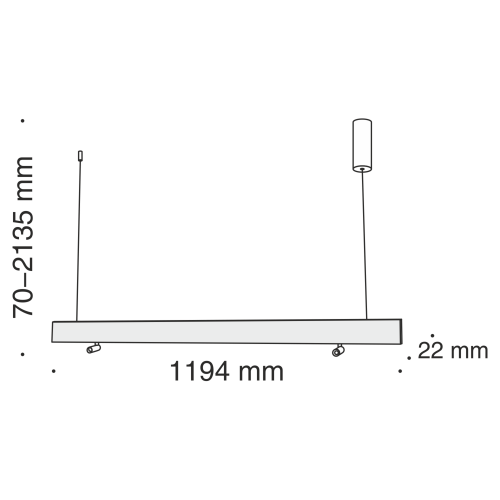 Подвесной светильник Technical P068PL-L27W4K  фото 4