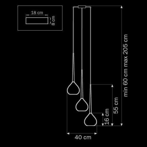 Подвесная люстра Lightstar Forma 808232  фото 3