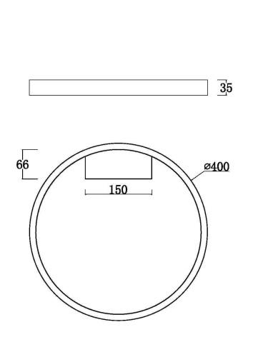 Потолочный светильник Maytoni Rim MOD058CL-L25B3K  фото 5