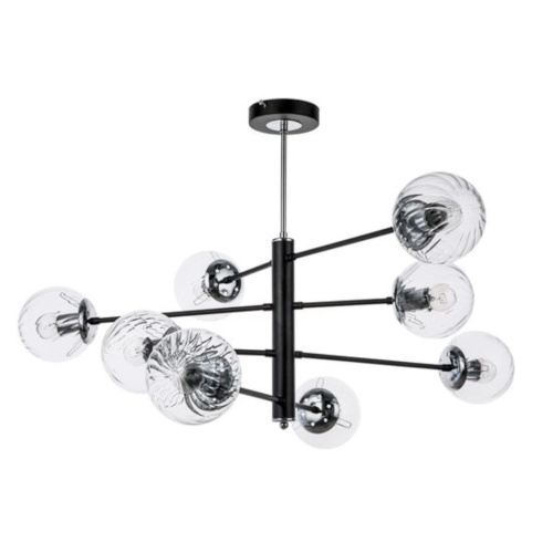 Потолочная люстра Arte Lamp Segin A3566PL-8BK 