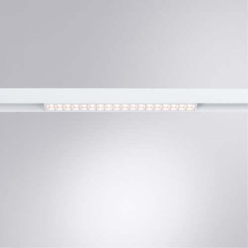 Трековый светодиодный светильник Arte Lamp Linea A4675PL-1WH  фото 2