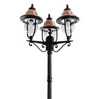 Садово-парковый светильник Arte Lamp Barcelona A1486PA-3BK 