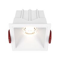 Встраиваемый светильник Maytoni Alfa LED DL043-01-10W3K-SQ-W 