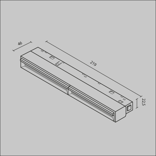 Трековый светильник Technical TR106-4-12W-DS-W  фото 9