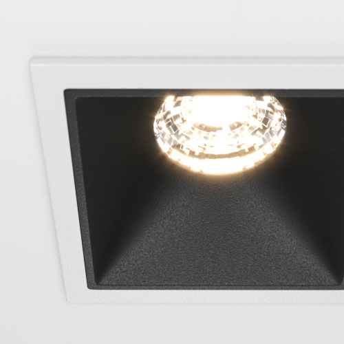 Встраиваемый светильник Maytoni Alfa LED DL043-01-10W3K-D-SQ-WB  фото 2