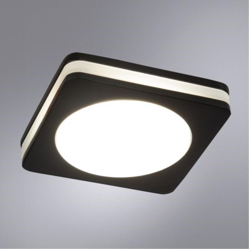 Встраиваемый светодиодный светильник Arte Lamp Tabit A8432PL-1BK  фото 2