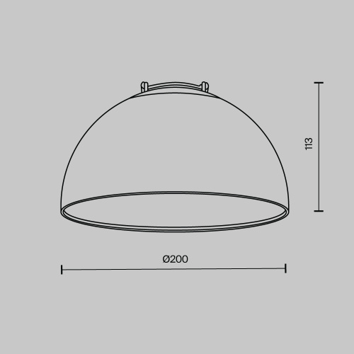 Подвесной светильник Technical TR126B-20W4K-W  фото 9