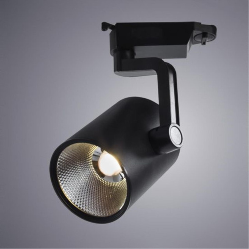 Трековый светодиодный светильник Arte Lamp Traccia A2331PL-1BK  фото 2
