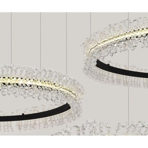 Подвесная светодиодная люстра Kink Light Лаура 08246,19PA  фото 2