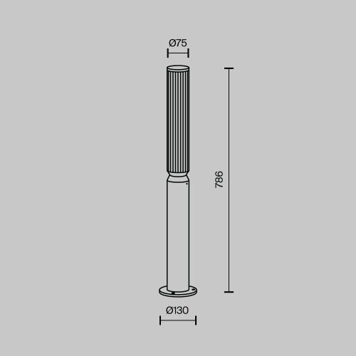 Ландшафтный светильник Outdoor O593FL-L12GF3K  фото 8