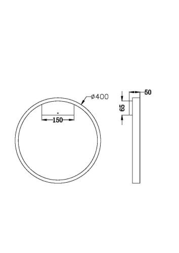 Настенный светильник Maytoni Rim MOD058WL-L25W3K  фото 4