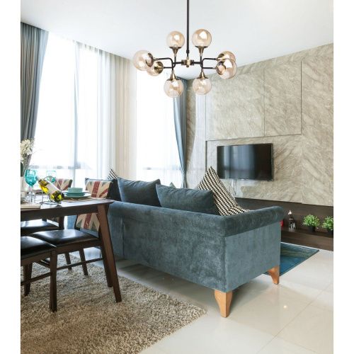 Подвесная светодиодная люстра De Markt Гамбург 605010908  фото 11