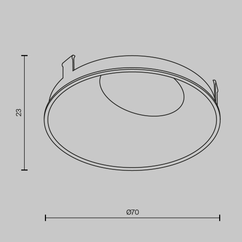 Комплектующие для светильника Technical Ring057-10-GF  фото 5