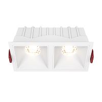 Встраиваемый светильник Maytoni Alfa LED DL043-02-10W3K-SQ-W 