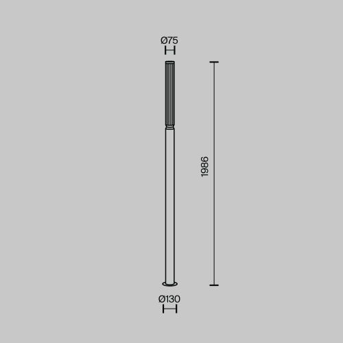 Ландшафтный светильник Outdoor O593FL-L20GF3K  фото 8