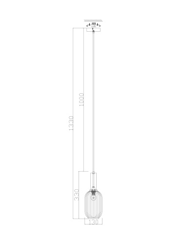 Подвесной светильник Freya Zelma FR8013PL-01AM  фото 2