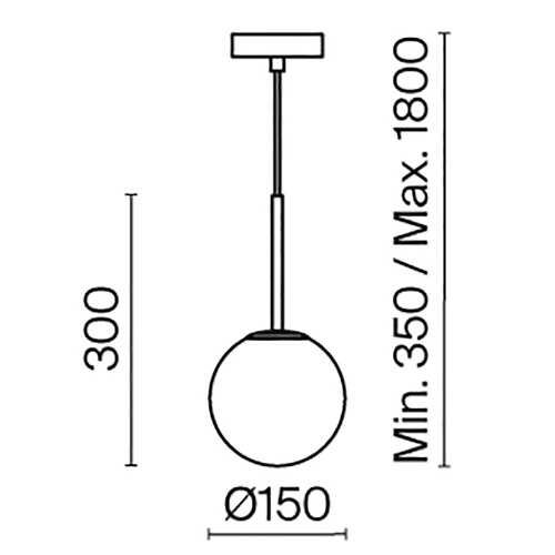 Подвесной светильник Maytoni Basic form MOD321PL-01W  фото 3