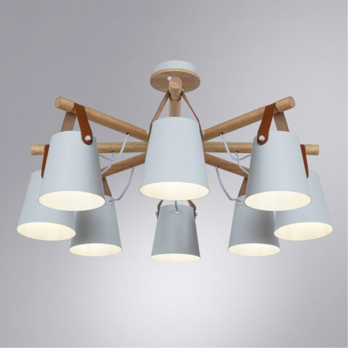 Потолочная люстра Arte Lamp Thomas A7032PL-8WH  фото 2