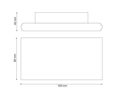 Настенный светильник Lucia Tucci Aero W204 Bianco LED  фото 3