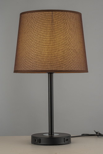 Настольная лампа Arti Lampadari Oggebio E 4.1.T3 BK  фото 2