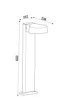 Ландшафтный светильник Outdoor O443FL-L12GF3K 