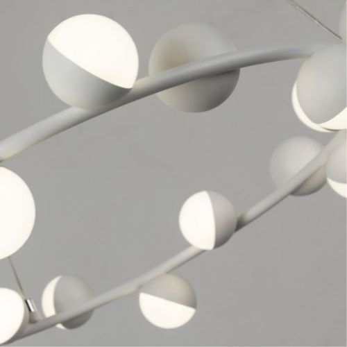 Подвесная светодиодная люстра Arte Lamp Dexter A3619SP-18WH  фото 2