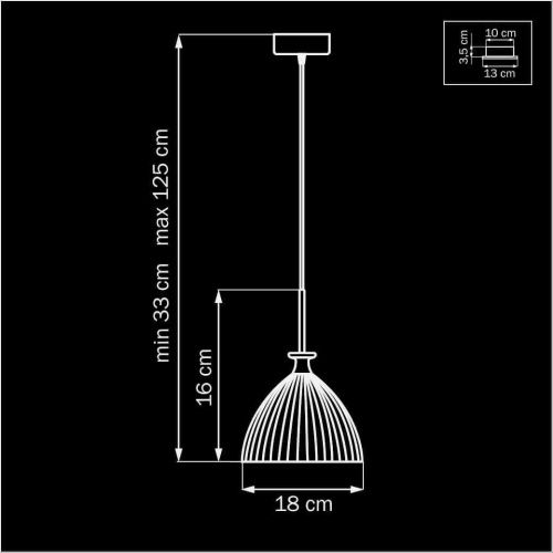 Подвесной светильник Lightstar Simple Light 810 810021  фото 2