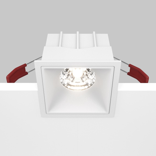 Встраиваемый светильник Maytoni Alfa LED DL043-01-15W4K-D-SQ-W  фото 5