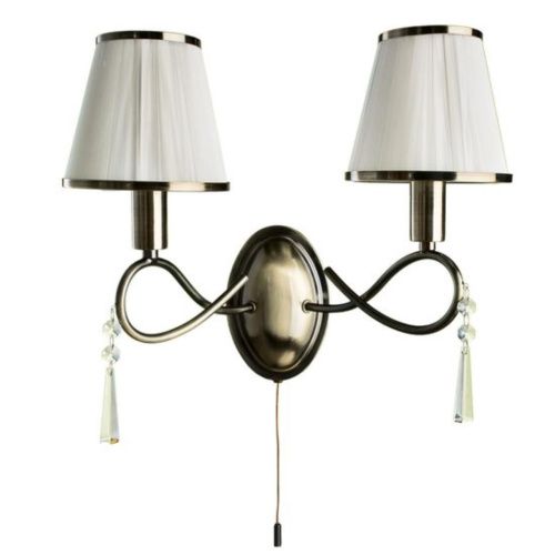 Бра Arte Lamp Logico A1035AP-2AB 