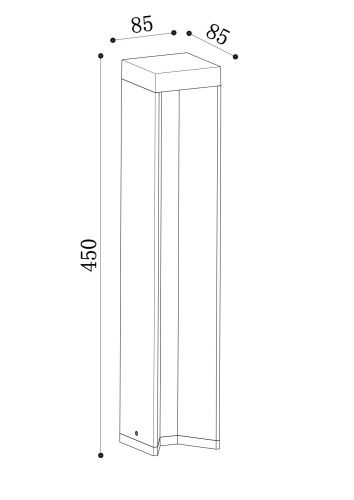 Ландшафтный светильник Outdoor O596FL-L9B4K  фото 11