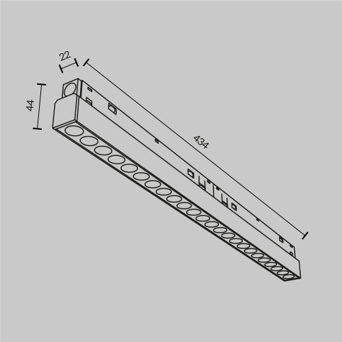 Трековый светильник Technical TR031-2-24W3K-W  фото 8