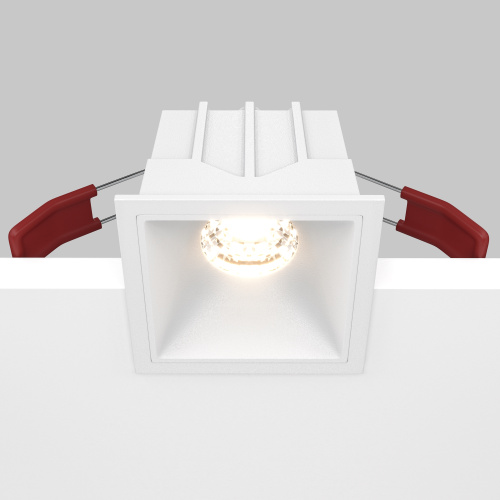 Встраиваемый светильник Maytoni Alfa LED DL043-01-10W3K-D-SQ-W  фото 4