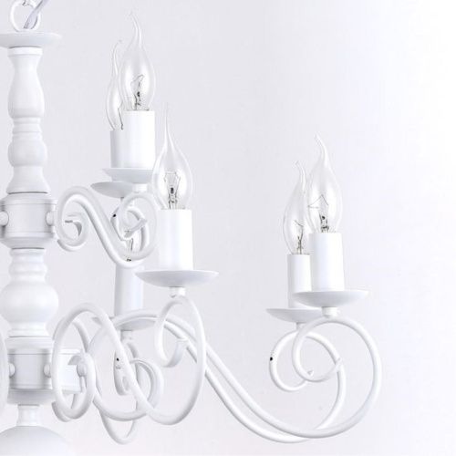 Подвесная люстра Arte Lamp A1129LM-12WH  фото 3