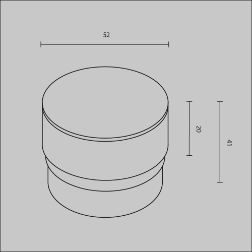 Комплектующие для трековой системы Technical RingSAcr-12-W  фото 4