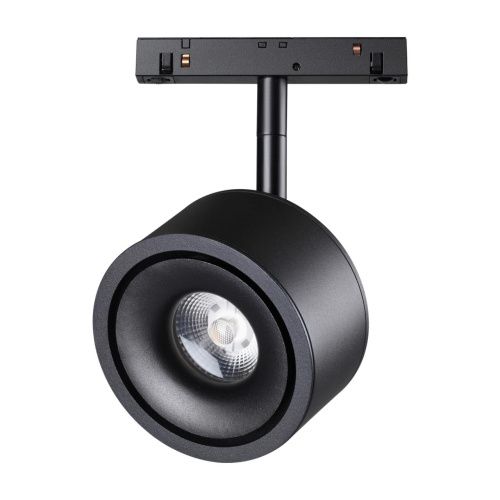Трековый светильник для низковольного шинопровода SONEX Flum 358549  черный 