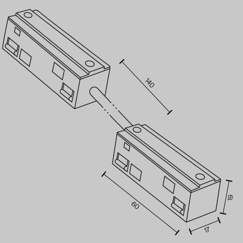 Комплектующие для трековой системы Technical TRA034CPC-42W-15-1  фото 6