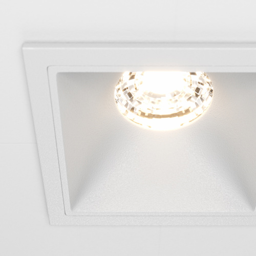 Встраиваемый светильник Maytoni Alfa LED DL043-01-10W3K-D-SQ-W  фото 2