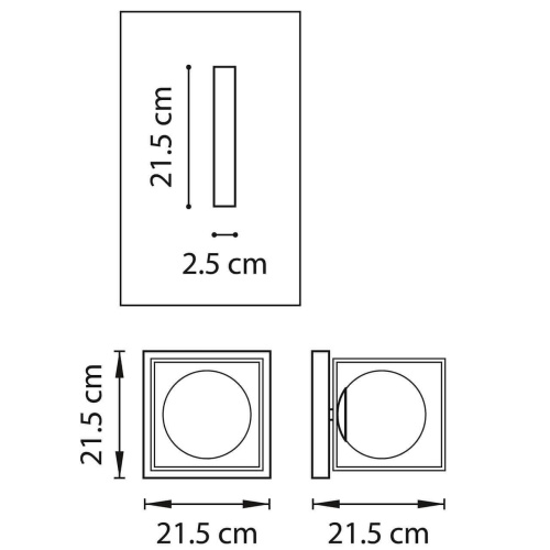 Бра Lightstar Gabbia 732617  фото 4