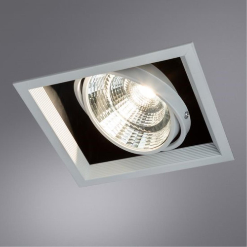 Встраиваемый светодиодный светильник Arte Lamp Merga A8450PL-1WH  фото 2