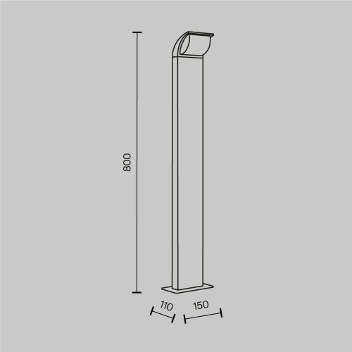 Ландшафтный светильник Outdoor O446FL-L7GF3K  фото 6