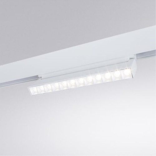Трековый светодиодный светильник Arte Lamp Linea A4678PL-1WH  фото 2