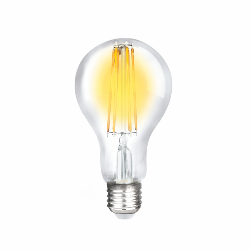 Лампа светодиодная филаментная Voltega E27 15W 4000К прозрачная VG10-A1E27cold15W-F 7103  фото 5
