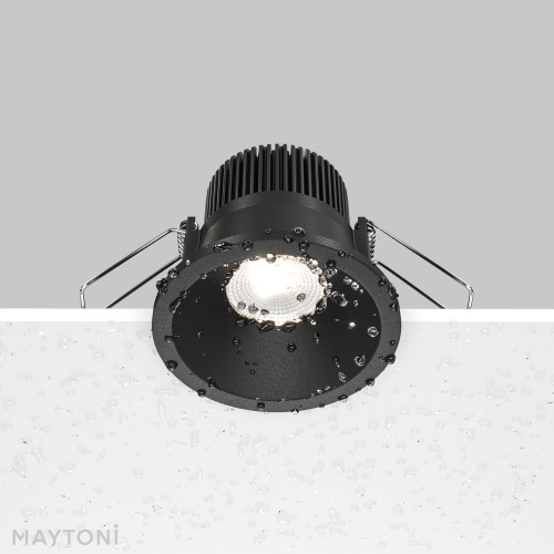 Встраиваемый светодиодный светильник Maytoni Technical Zoom Dim Triac DL034-01-06W4K-D-B  фото 5