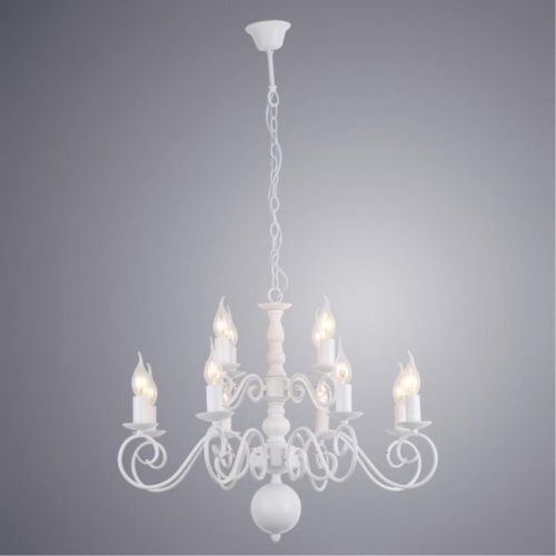 Подвесная люстра Arte Lamp A1129LM-12WH  фото 2