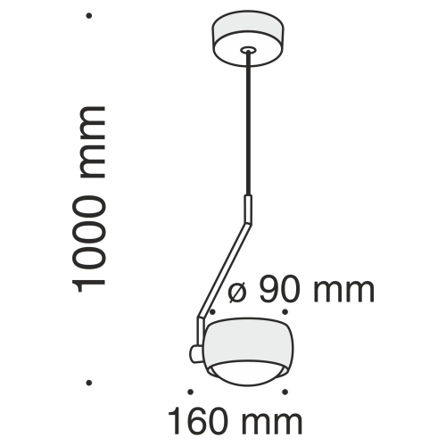 Подвесной светильник Technical MOD072PL-L8W3K  фото 3