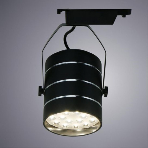 Трековый светодиодный светильник Arte Lamp Cinto A2718PL-1BK  фото 2