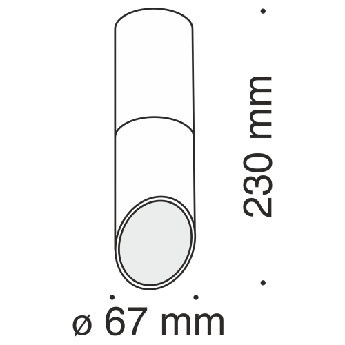 Потолочный светильник Technical C025CL-01W  фото 2