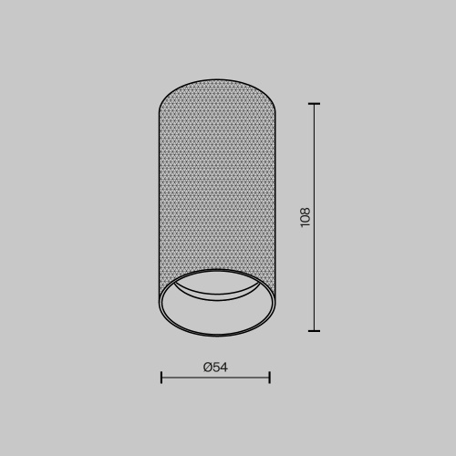 Потолочный светильник Technical C080CL-01-GU10-W  фото 8