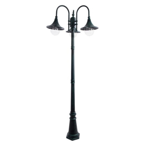 Садово-парковый светильник Arte Lamp Malaga A1086PA-3BG 